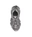 Womens/ladies Vault 2r Glitter Platform Trainers Silver Steve Madden-3
