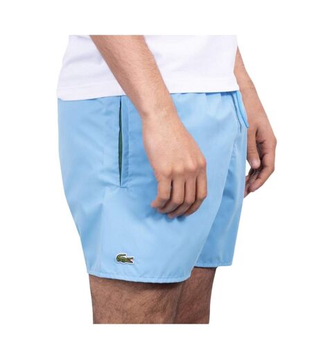 Short de bain bleu/vert homme lacoste  mh6270 - l