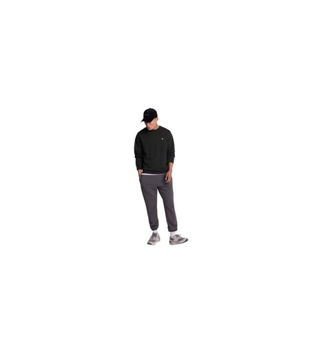 Mens 1874 Regular Sweatshirt Black Lyle & Scott
