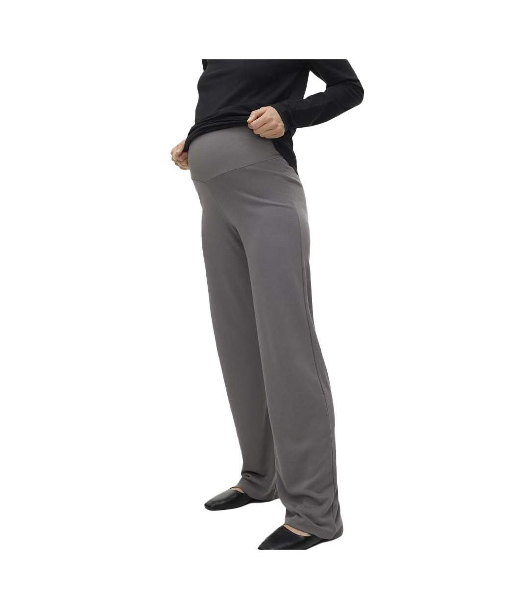 Pantalon Gris Femme Mamalicious Luna - L