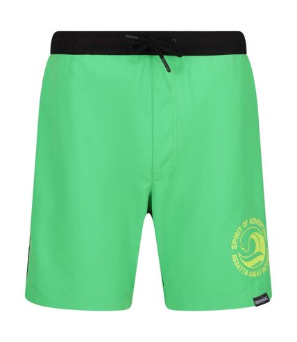 Short de bain bentham homme vert clair / noir Regatta