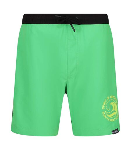 Short de bain bentham homme vert clair / noir Regatta Regatta