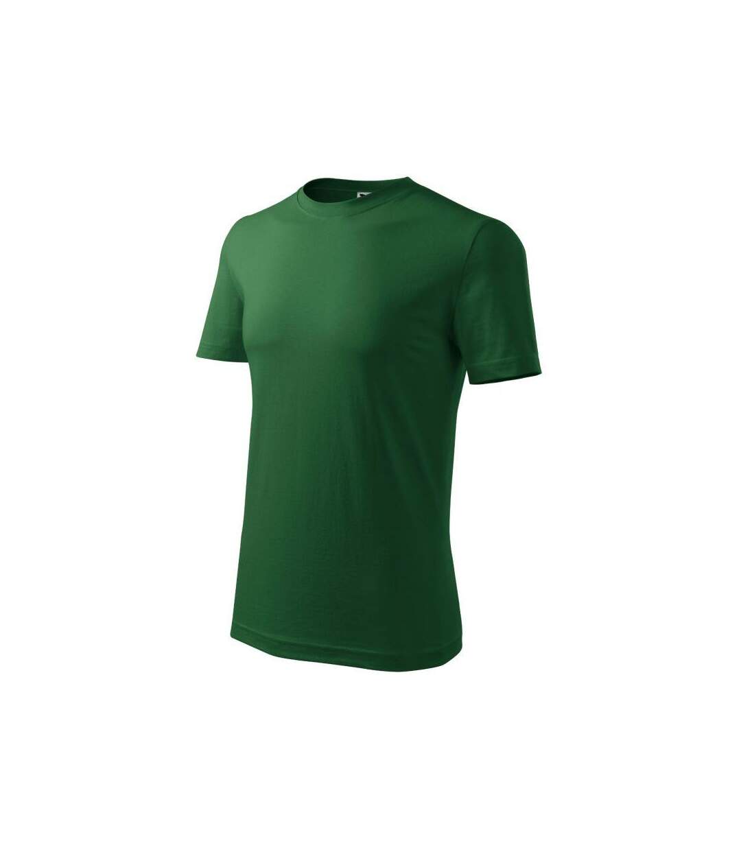 Mens Classic New T-shirt Green Adler-4