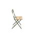 Lot de 2 Chaises Pliantes Bella Vita 81cm Kaki