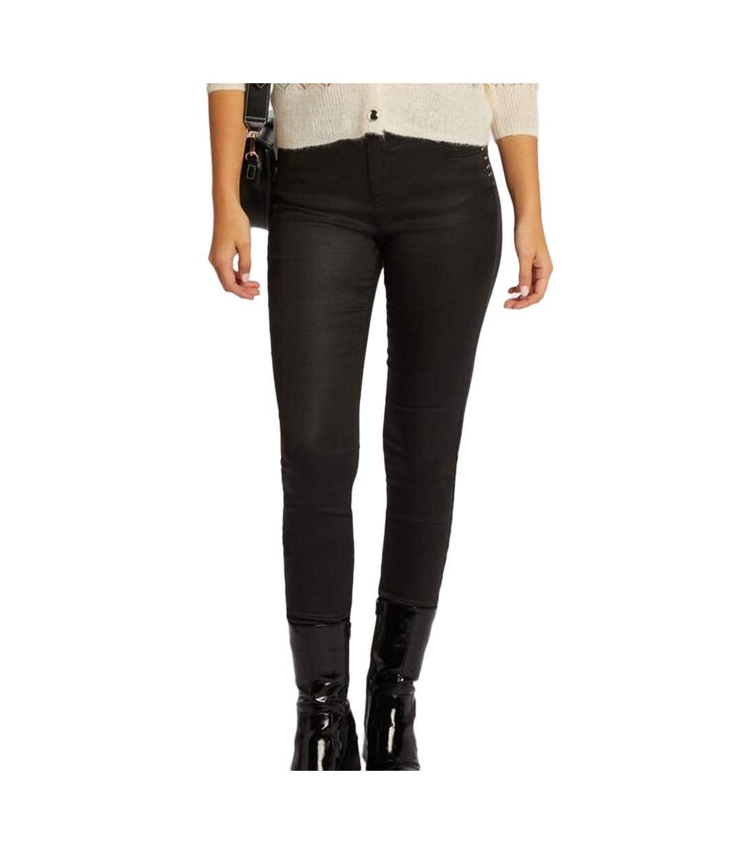 Pantalon Slim Noir Femme Morgan PFRASHI - 42