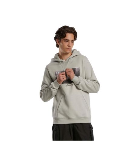 Sweat À Capuche Pray Homme Asphalte Léger Mister Tee
