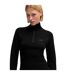 Haut Manches Raglan Femme Noir Boss-4