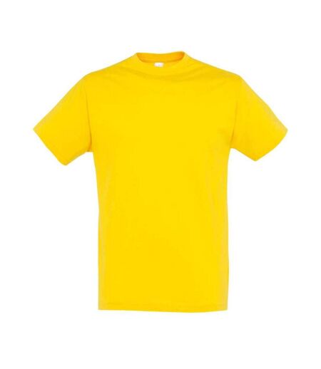 Unisex Adult Regent T-shirt Gold SOLS