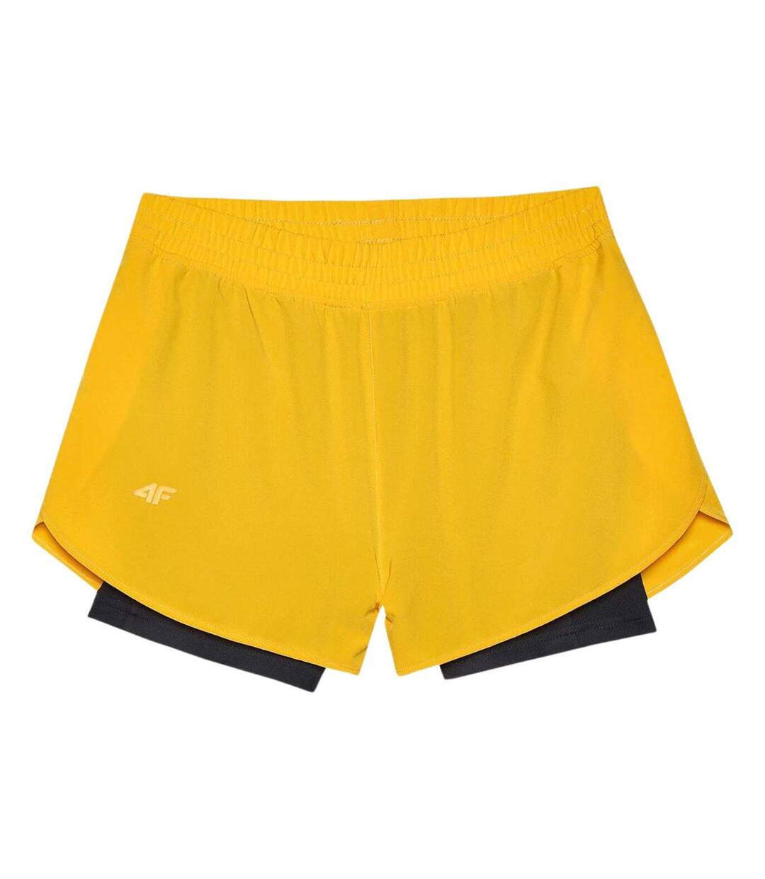 Short Fnk Femme Jaune 4F-2