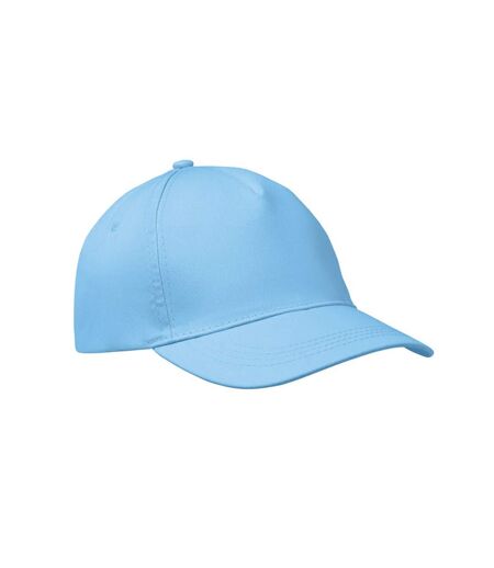 Buzz 5 Panel Baseball Cap Baby Blue MidOcean