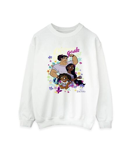 Disney - Sweat ENCANTO SISTER GOALS - Femme (Blanc) - UTBI16799
