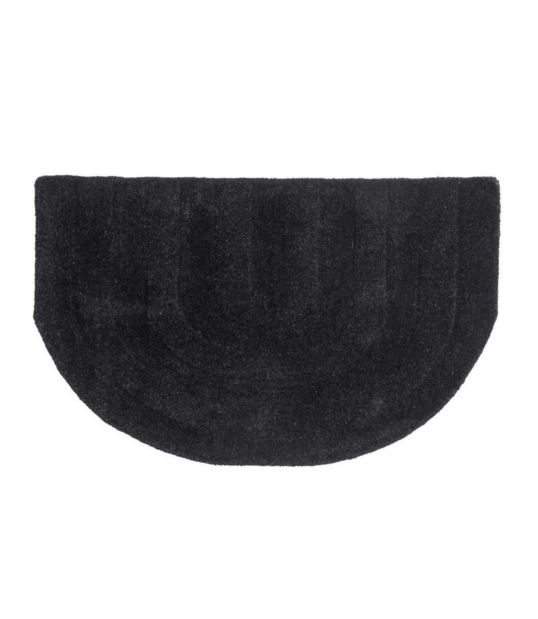 Tapis Demi-Rond Nora 50x80cm Noir-1
