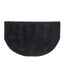 Tapis Demi-Rond Nora 50x80cm Noir-1