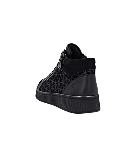 Basket Montante Cuir Remonte Goatsuede
