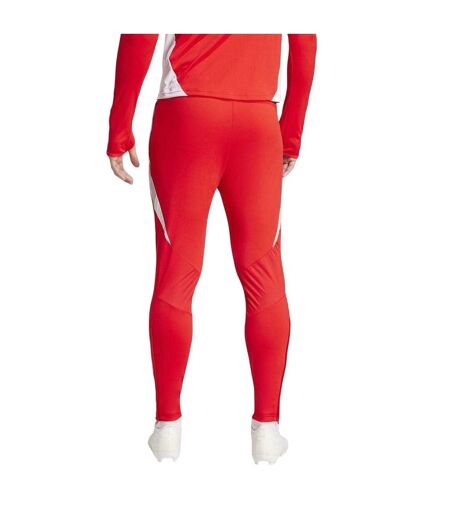 Mens Tiro 24 Tracksuit Bottoms Vivid Red Adidas