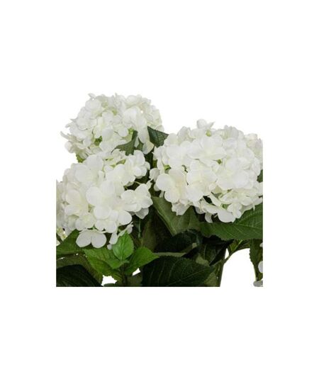 Plante Artificielle Hortensia 61cm Blanc