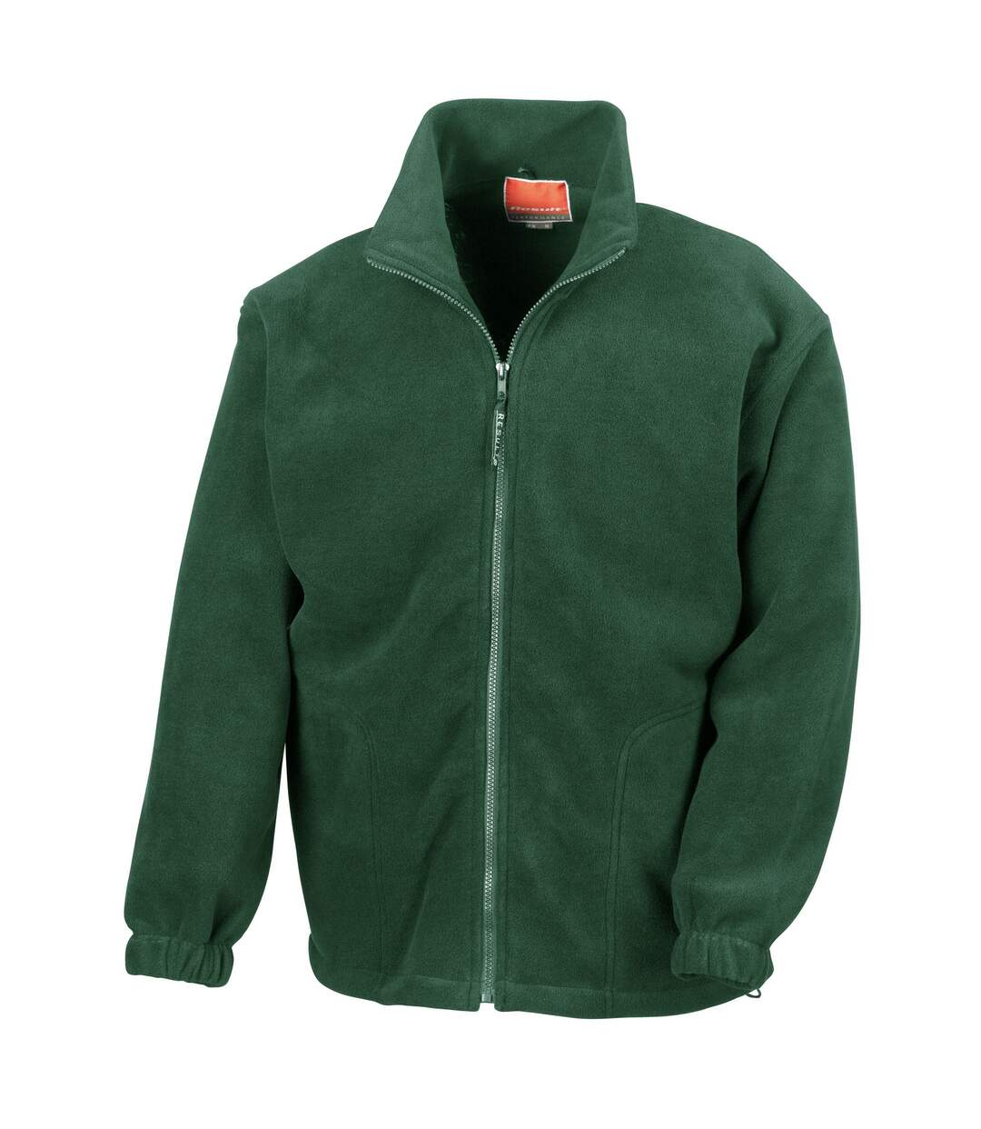 Unisex adult polartherm fleece jacket forest Result-1