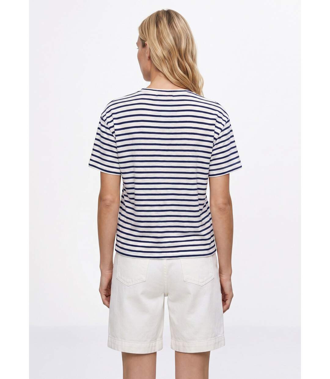 T-shirt rayé marinière Amour et Soleil-2
