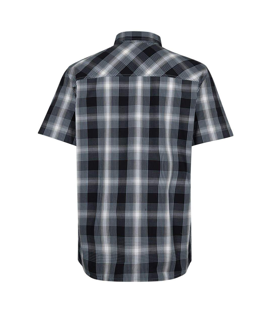 Mens Hot Chilli Plaid Shirt Navy Jack Wolfskin-2