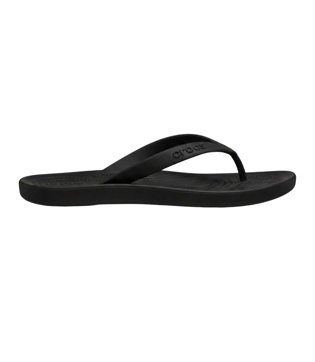 Mens Textile Flat Sandals Black Teva-1