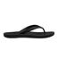 Mens Textile Flat Sandals Black Teva-1