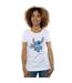 Disney T-shirt en coton hypnotisé Lilo And Stitch Femme/Femme (Blanc) - UTBI15540-2