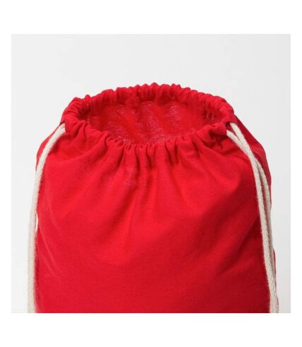 Bullet Oregon Cotton Premium Rucksack (Pack of 2) (Red) (44 x 32 cm) - UTPF2410