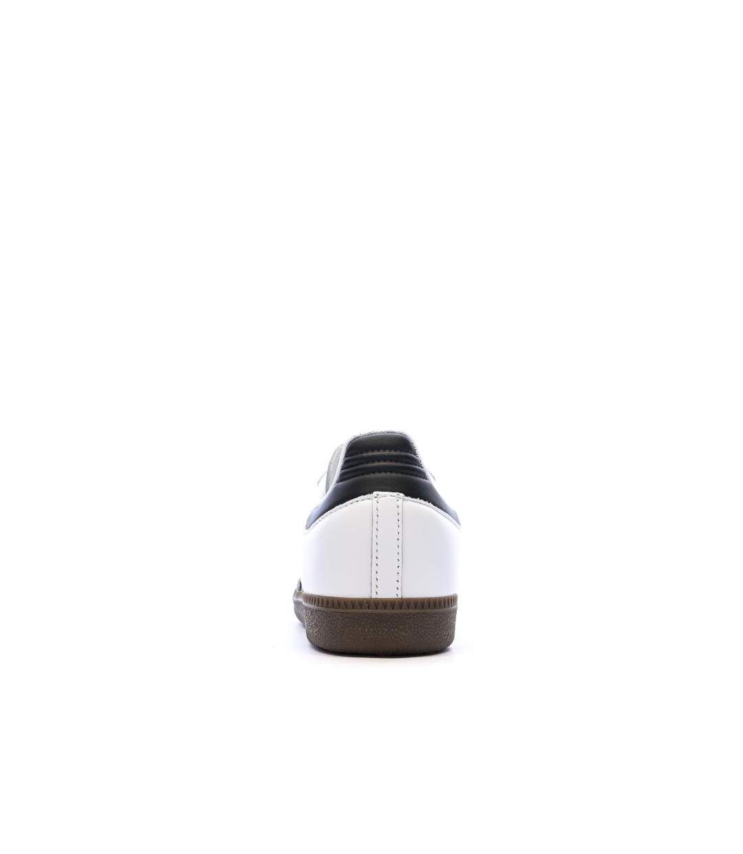 Samba baskets blanches/noires mixte adidas-3