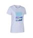 Womens/ladies southwold short-sleeved t-shirt white Mountain Warehouse-3