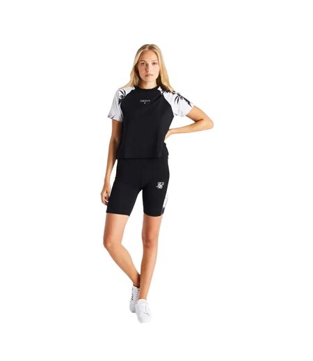 T-shirt femme noir SikSilk