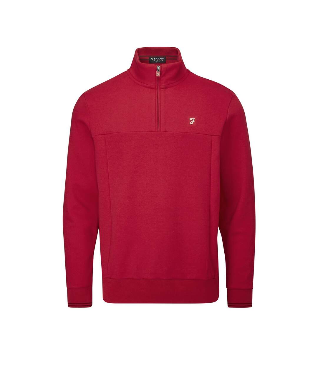 Haut de sport tisdale homme bordeaux Farah-1