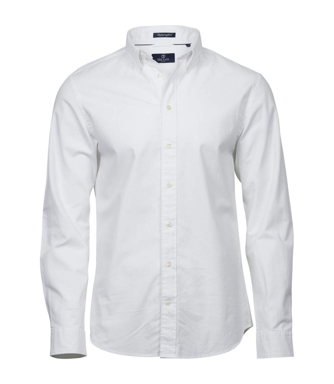 Chemise oxford hommes blanc Tee Jays-1