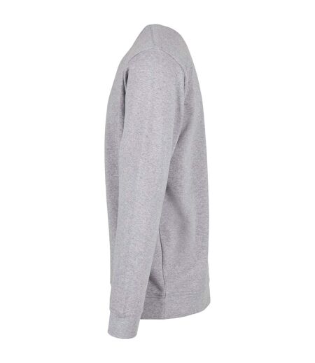 T-shirt Basic Homme Gris Chiné Build Your Brand
