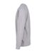 T-shirt Basic Homme Gris Chiné Build Your Brand-3