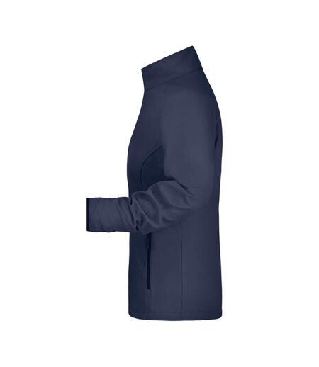 Veste Softshell Promo Femme Bleu Marine James And Nicholson