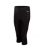 Womens/ladies 3/4 Length Swimming Trousers Black Speedo-1