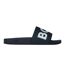 Claquettes Motif/style Logo Aryeh Homme Bleu Marine Sombre Blanc Boss-1
