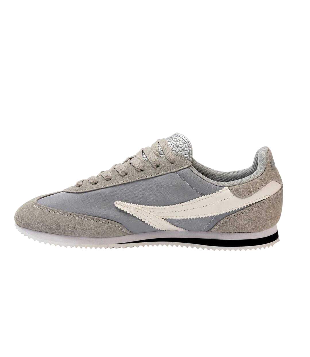 Baskets Motif/style Rétro Homme Gris Donnay-2