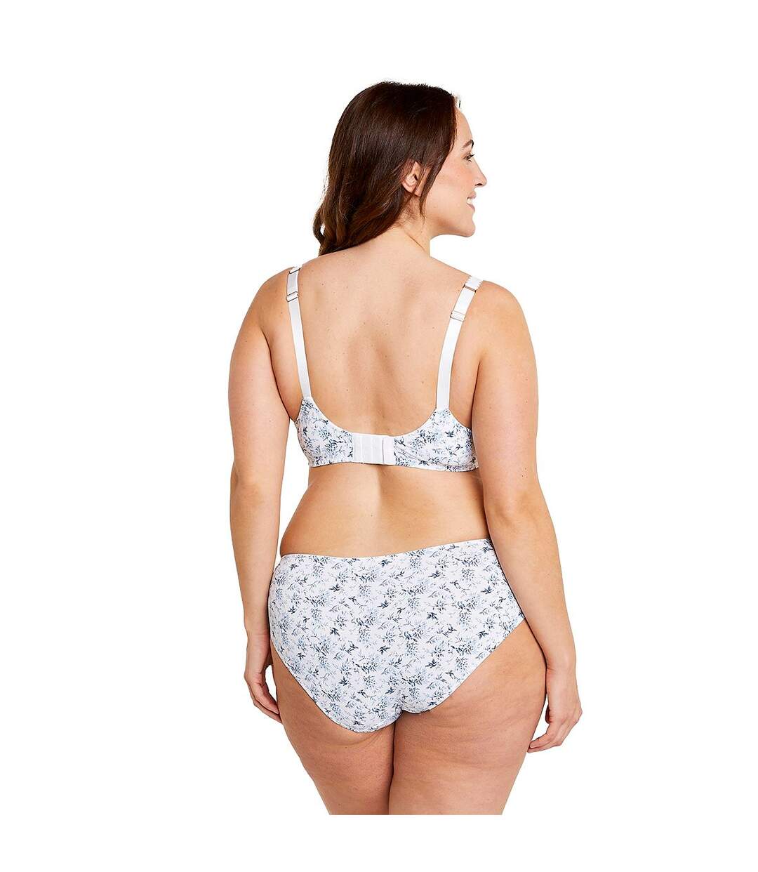 Slip grande taille bleu Colombe-3