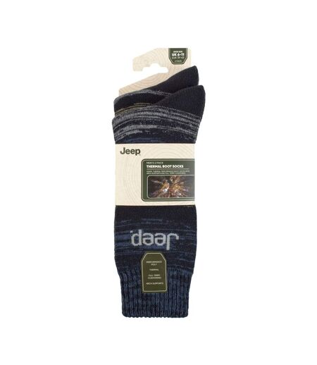 Men's 2 Pack Tech Thermal Boot Socks | Chunky Winter Performance Socks