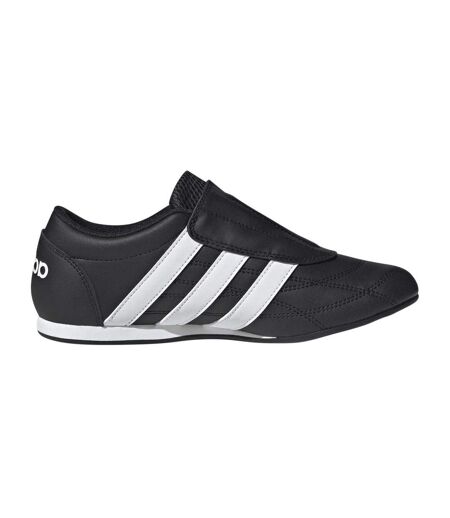 Womens/ladies Tekwen Lace Up Casual Shoes Black White Adidas