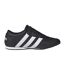 Womens/ladies Tekwen Lace Up Casual Shoes Black White Adidas-1