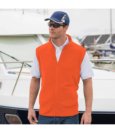 Result Core Mens Micro Fleece Gilet (Orange) - UTPC3013