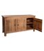 Buffet 3 portes en bois de Manguier Ajmal - Marron