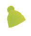 Womens/ladies Winter Essentials Pom Pom Beanie Bonnet À Pompon Jaune Fluo Result-2