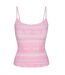Débardeur Motif/style Logo Femme Rose Chewing-gum Snowflake-2