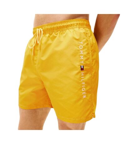 Short de bain jaune homme tommy hilfiger medium drawstring - l