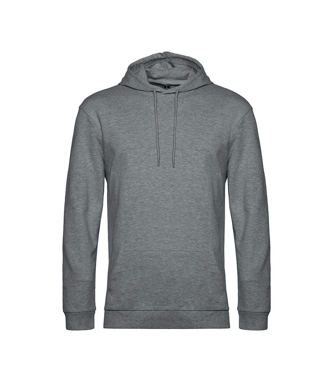 Sweat À Capuche Homme Gris Foncé B&C-1