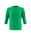 Womens/ladies Crossover 3/4 Sleeve T-shirt Grass Green Mascot-1