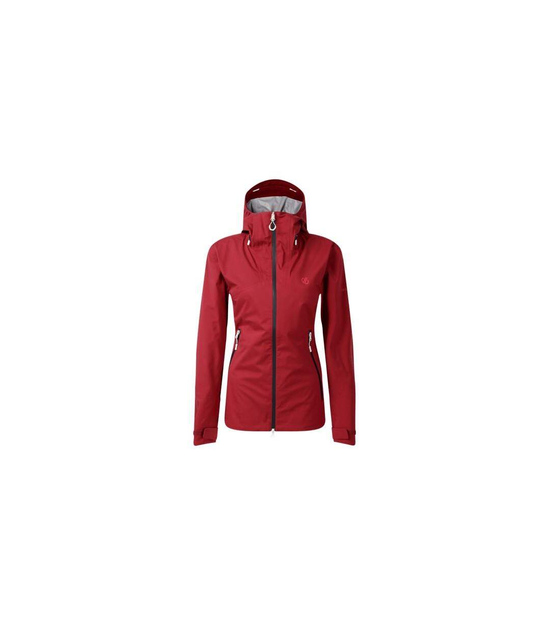 Veste Imperméable À Capuche Haik Femme Rouge Sang Dare 2B-1
